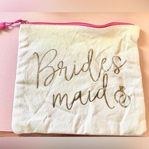Bridemaids Small Tote Zipper Pouch